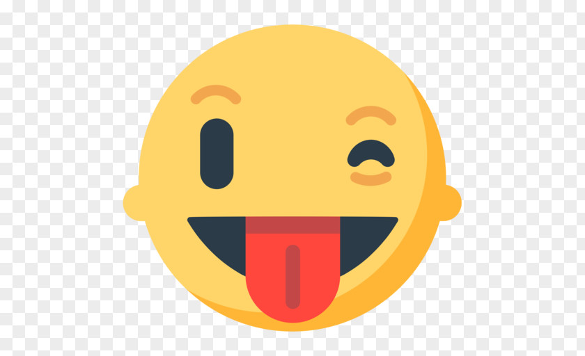 Emoji Emoticon Smiley Sticker Wink PNG