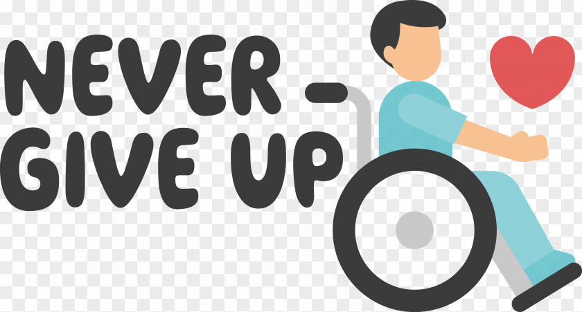 International Disability Day Never Give Up International Day Disabled Persons PNG