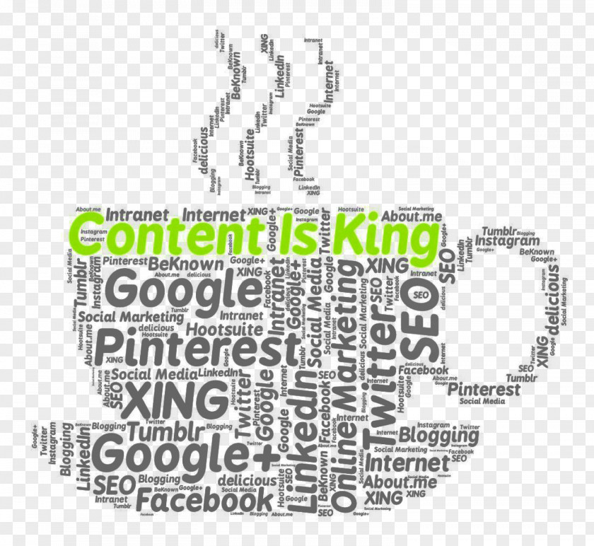 Online Marketing Business Content Strategy PNG