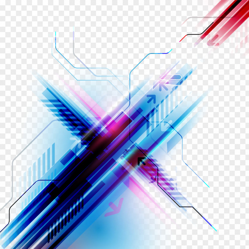 Blue Arrow Euclidean Vector PNG