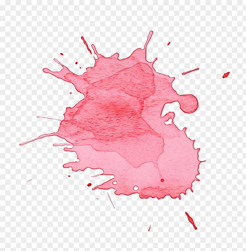 Ink Watercolor Paint Stain PNG