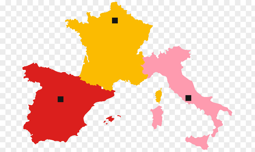 Italy France Map European Union Country PNG