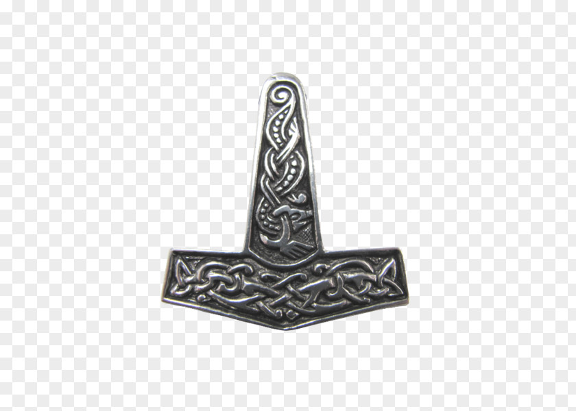 Jelling Style Hammer Of Thor Asgard Mjölnir Viking Age PNG
