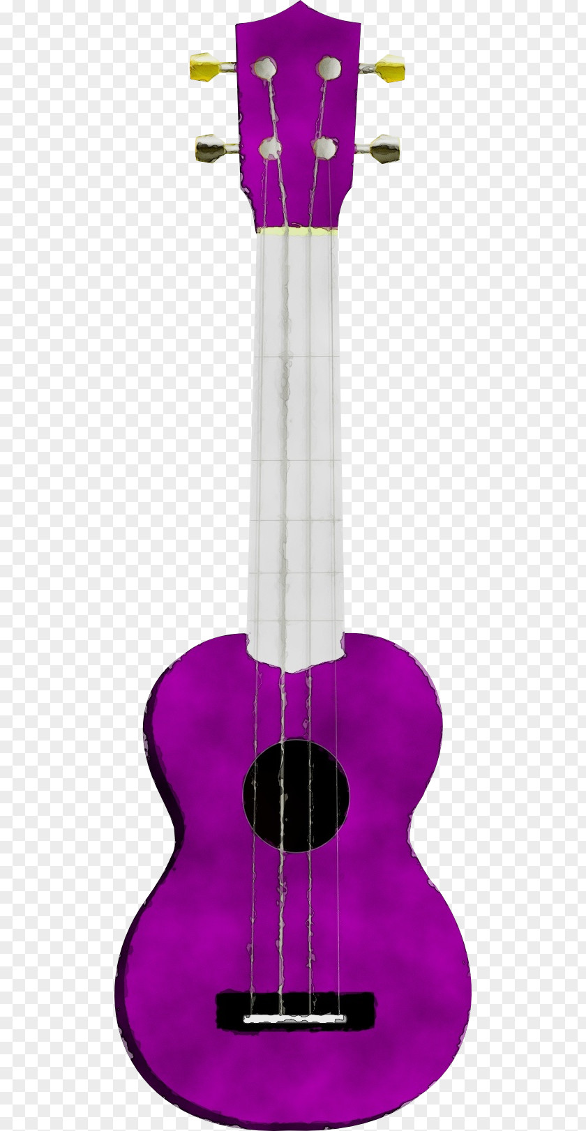 Ukulele Magenta Guitar PNG