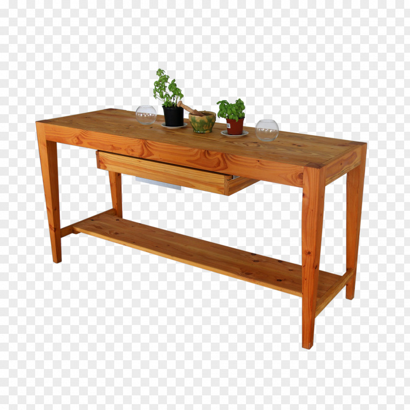 Hardwood Wood Coffee Table PNG