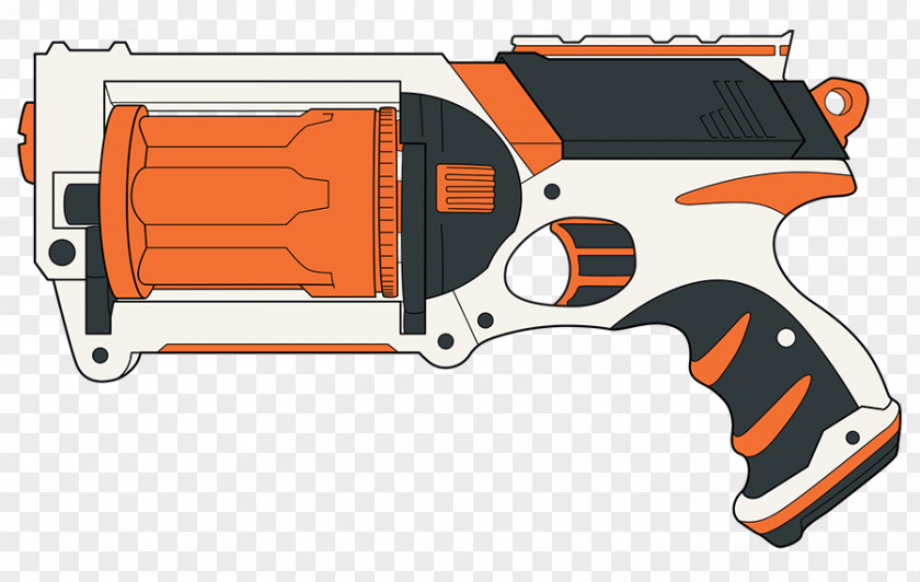 Line Firearm Angle Handgun PNG