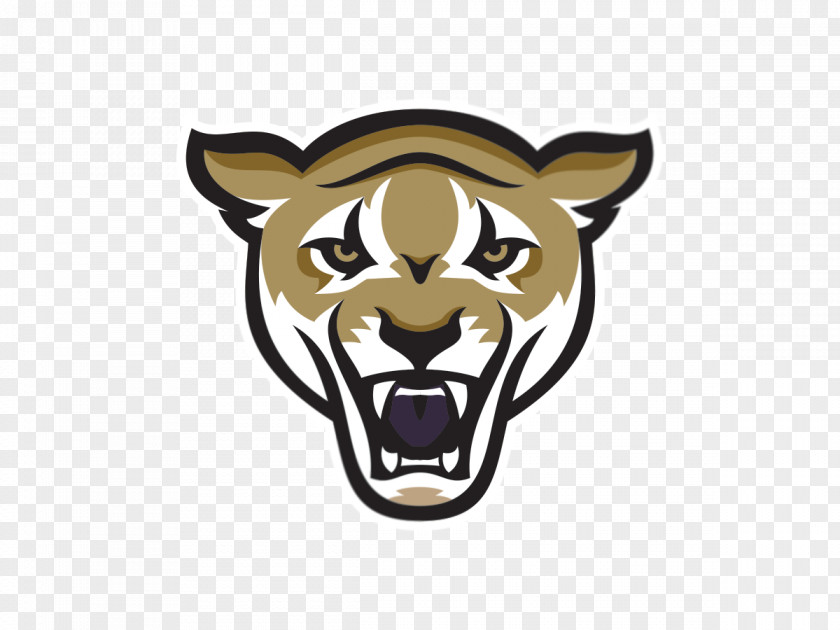 Lion Logo Sporting Goods Mascot PNG