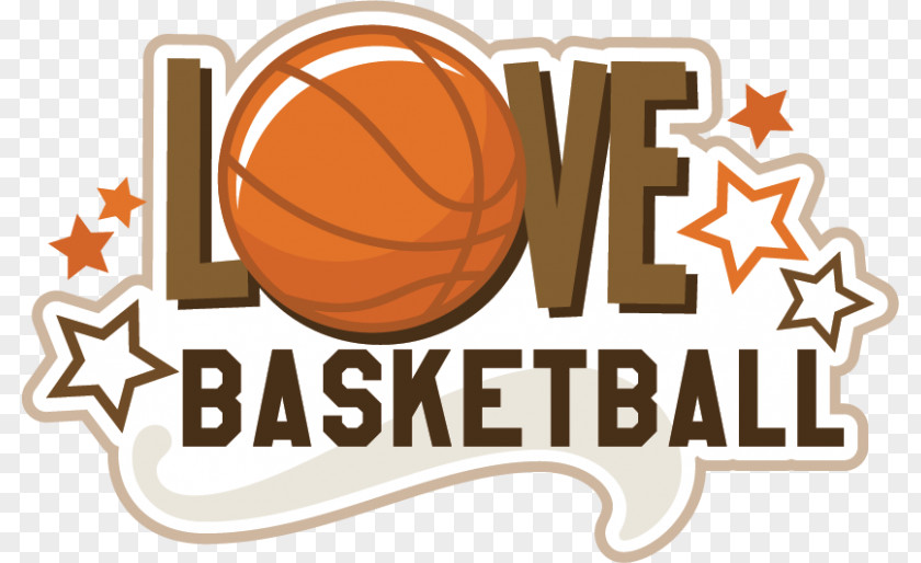 Love Basketball Sport Scrapbooking PNG