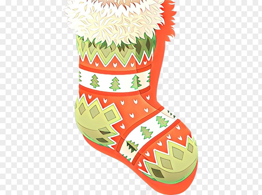 Shoe Interior Design Christmas Stocking PNG