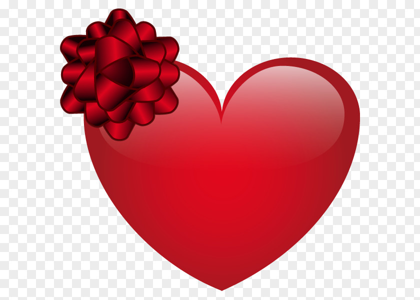 Valentine's Day Love Heart Birthday Greeting PNG