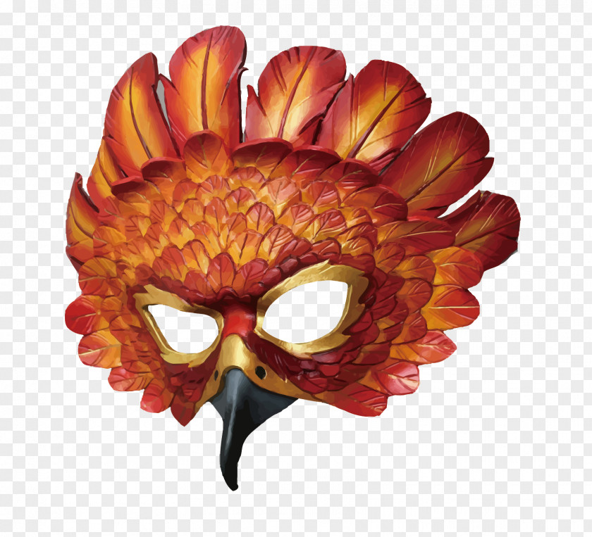 Vector Mask Bird PNG