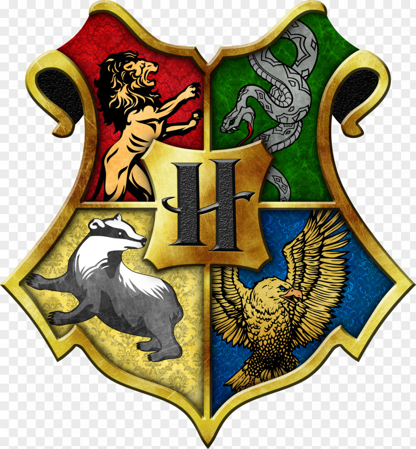 Crest Harry Potter Hogwarts Gryffindor Slytherin House Clip Art PNG