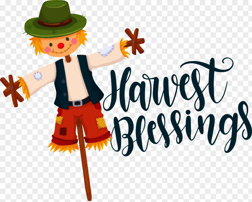 Harvest Blessings Thanksgiving Autumn PNG