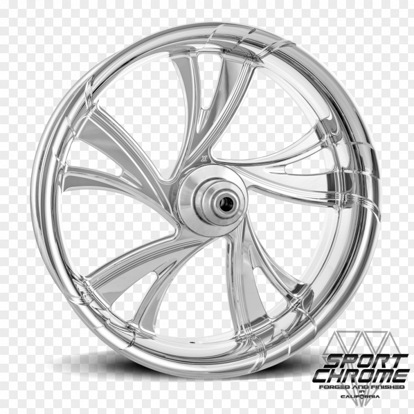 Motorcycle Alloy Wheel Components PNG