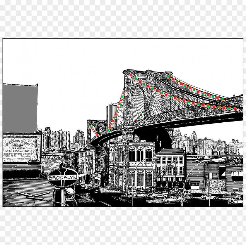 Nba NBA Brooklyn Bridge Ira's Peripheral Visions Business PNG