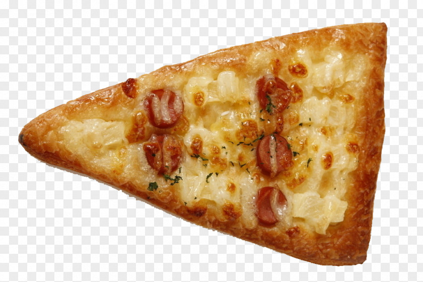 Triangle Bread Sicilian Pizza Ham European Cuisine Sausage PNG