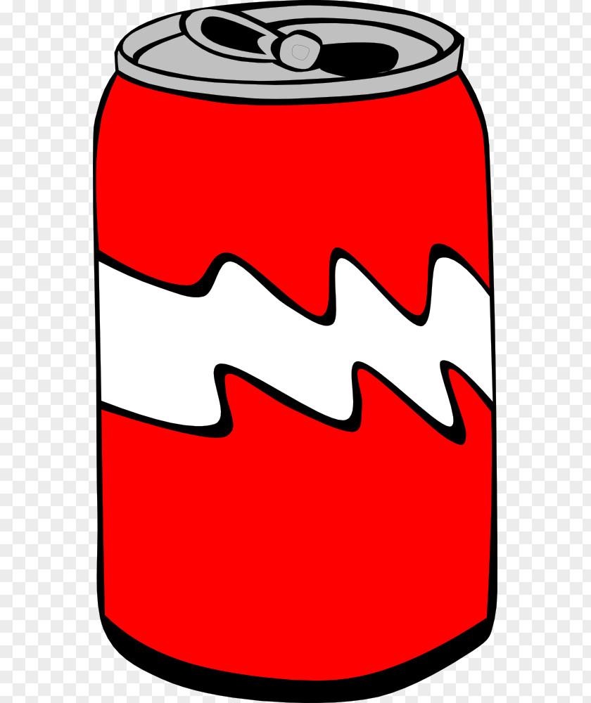 Cliparts Drink & Snacks Coca-Cola Soft Beverage Can Clip Art PNG