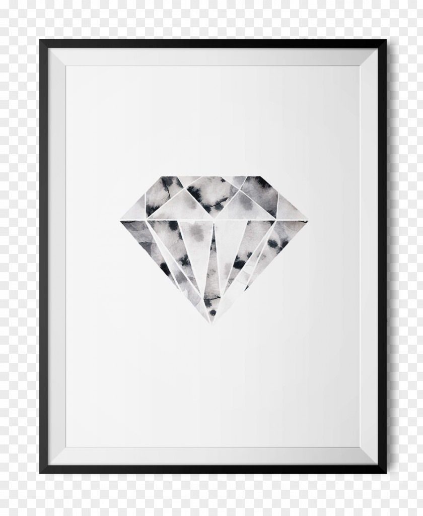 Diamond Paper Poster Gemstone Printing PNG