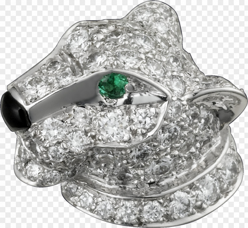 Emerald Brooch Cartier Jewellery Ring PNG