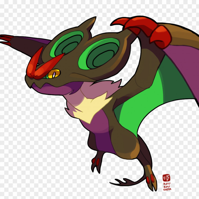 Giant Fruit Bat Coloring Pages Pokémon X And Y Noivern Image Video PNG