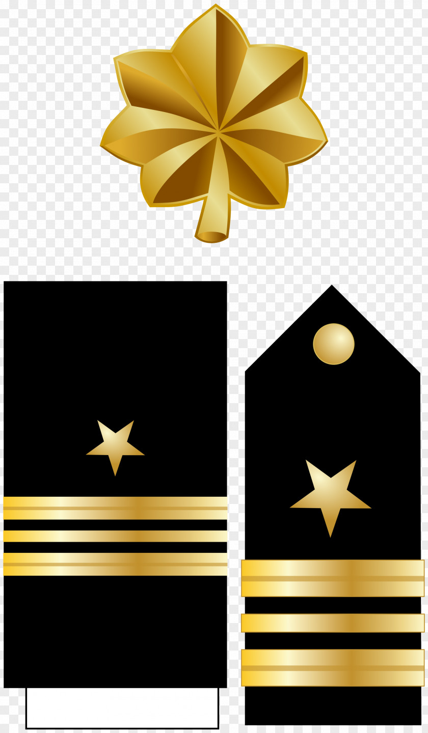 Officer United States Navy Rank Insignia Military Army PNG