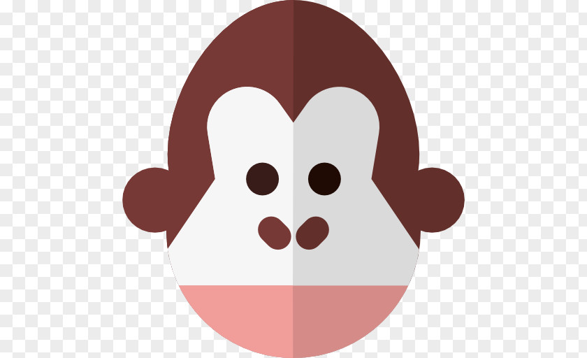 Brown Monkey Primate Animal Clip Art PNG