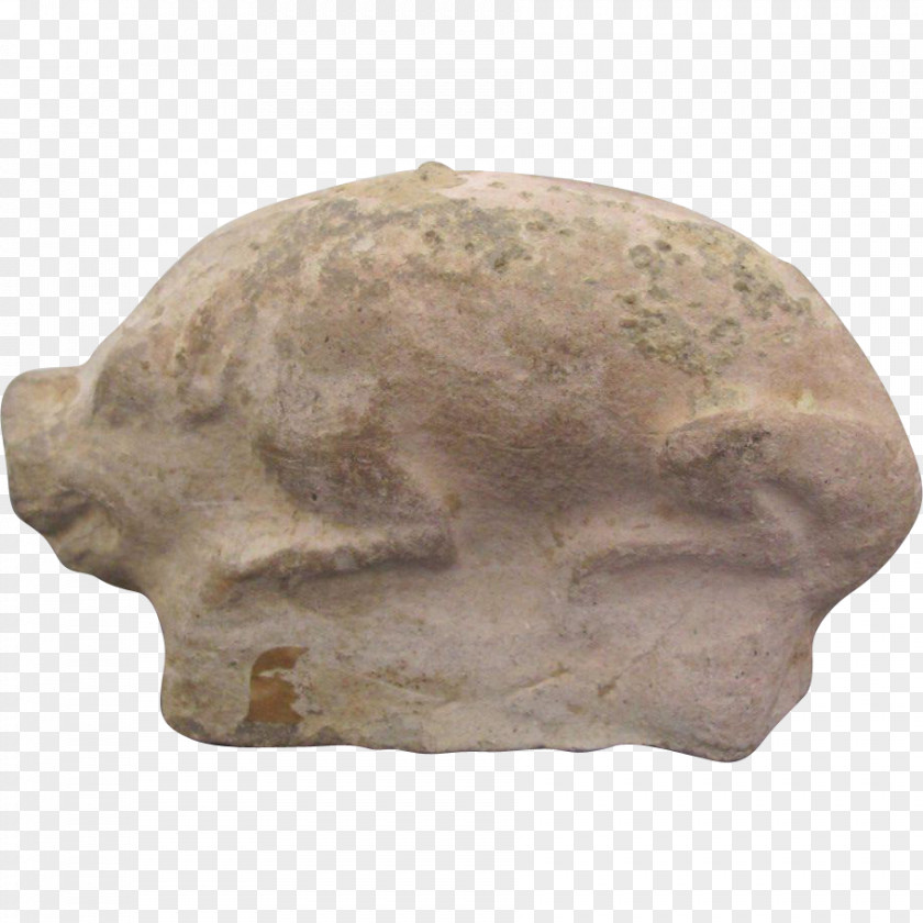 Rock Jaw Stone Carving Artifact Skull PNG