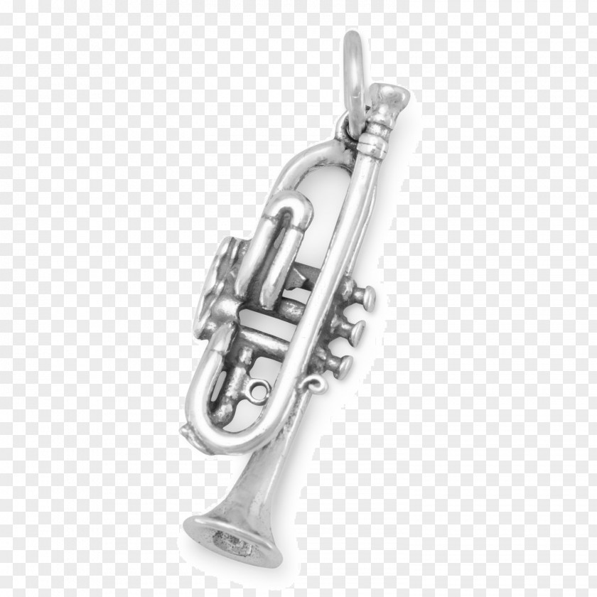 Trumpet Jewellery Sterling Silver Metal Charm Bracelet PNG