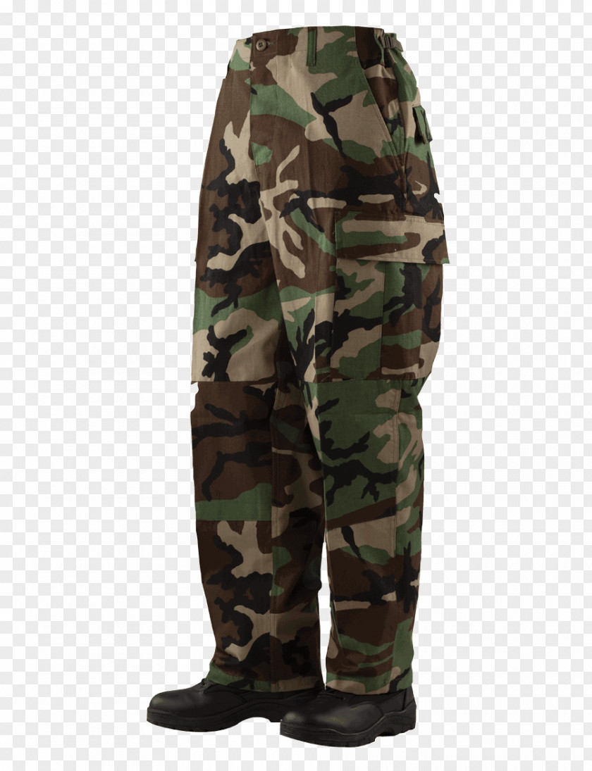 Woodland TRU-SPEC U.S. Battle Dress Uniform Pants Ripstop PNG
