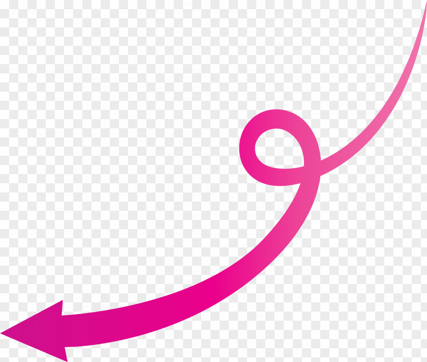 Curved Arrow PNG