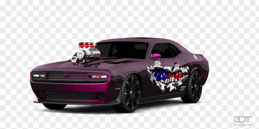 Dodge Challenger MINI Cooper Sports Car PNG