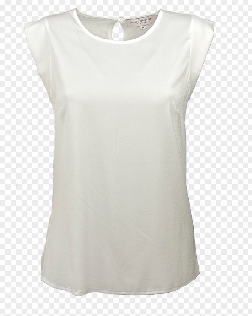 French Fashion Classic Style Blouse T-shirt Sleeveless Shirt PNG