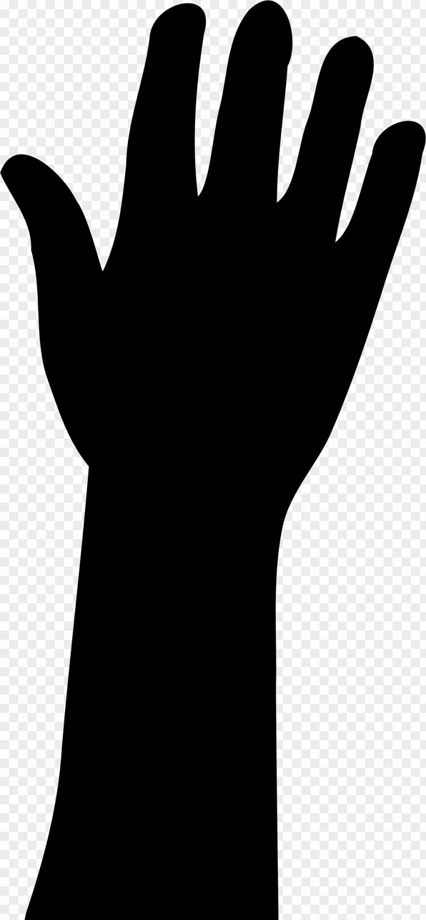 Hand Silhouette Clip Art PNG