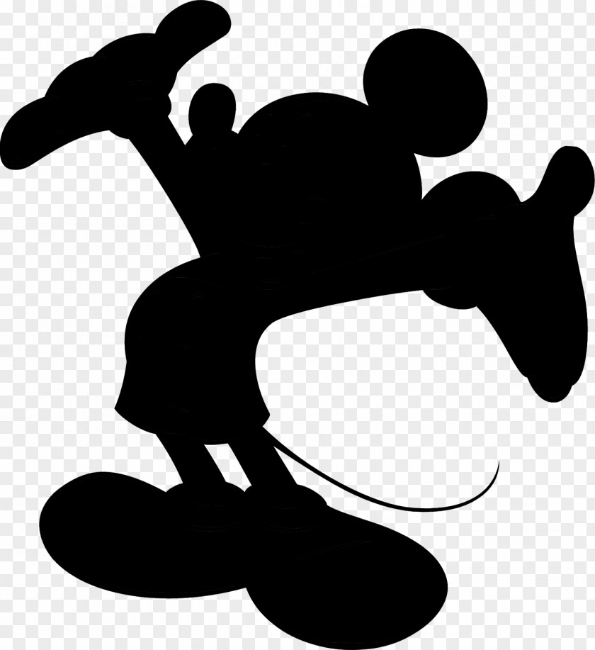 Mickey Mouse Minnie Clip Art Silhouette Image PNG