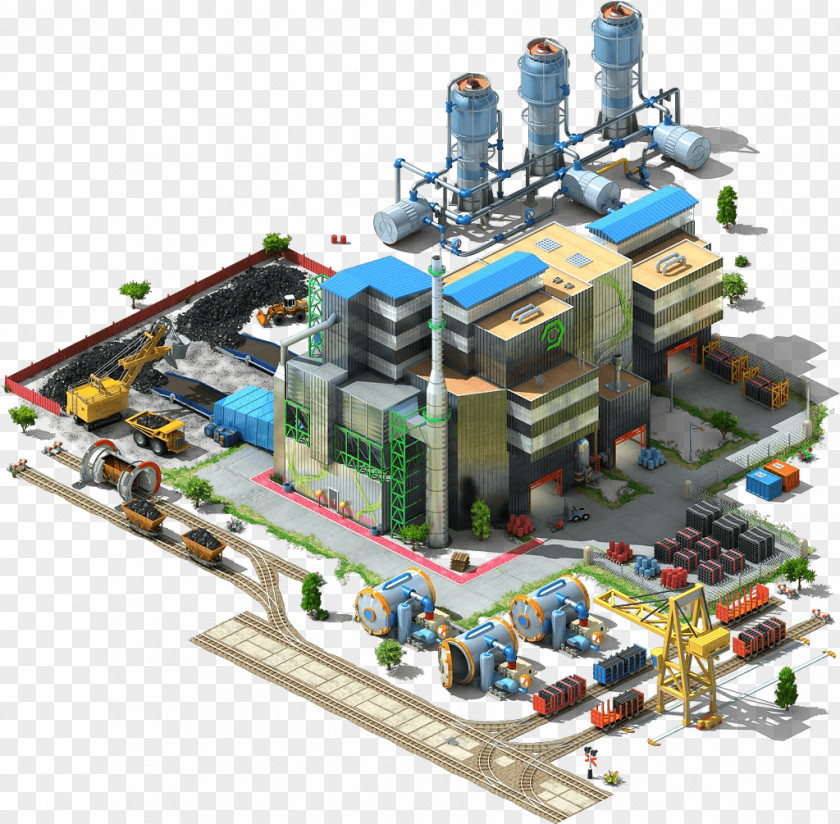 Power Plants Building Mining Station Industry Wiki PNG