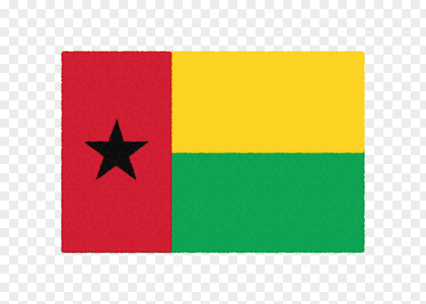 Flag Of Guinea-Bissau PNG