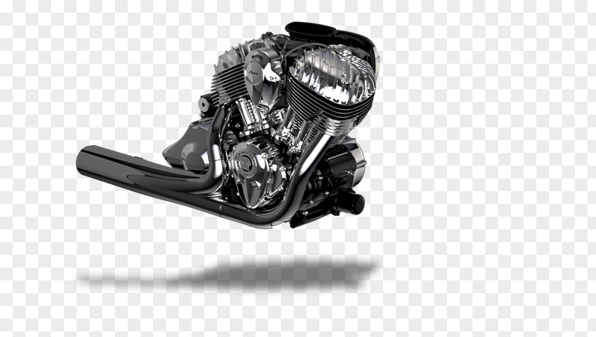 Motorcycle Engine Automotive Lighting Silver PNG