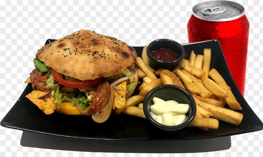 Pizza French Fries Hamburger Cheeseburger Vegetarian Cuisine PNG