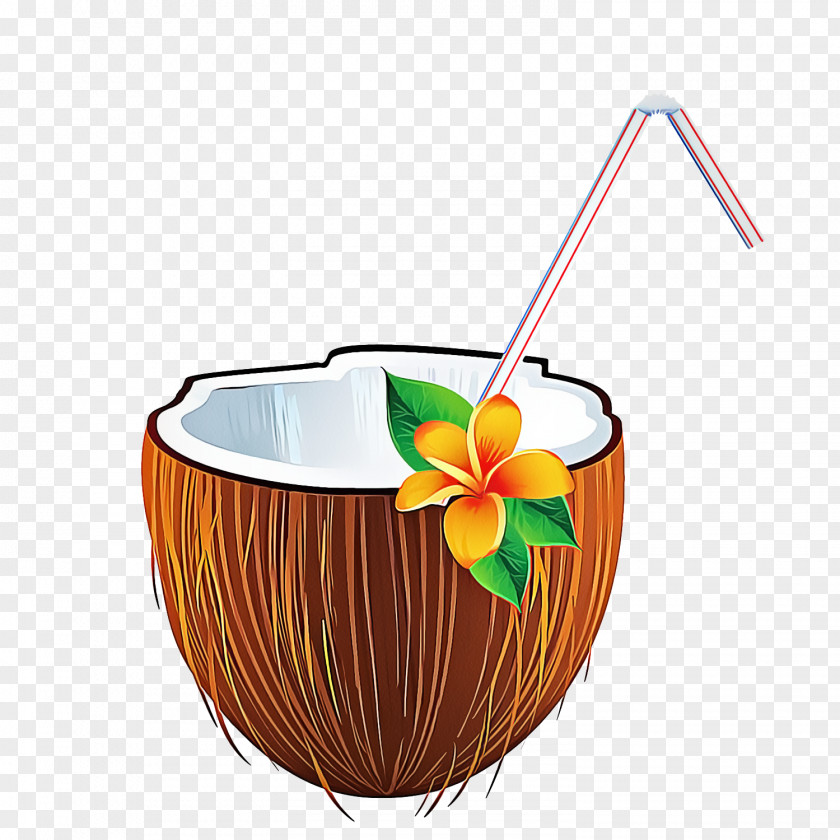 Plant Juice Coconut Water Drink Clip Art PNG