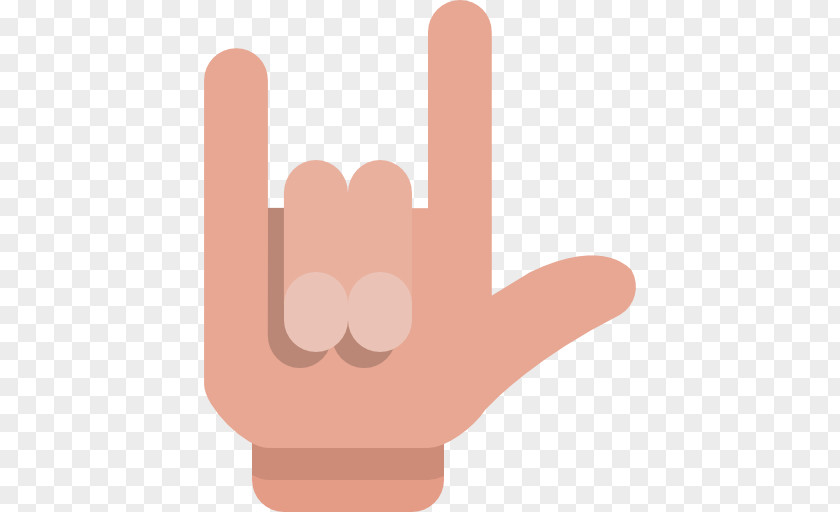 Rock And Roll Gesture Hand PNG