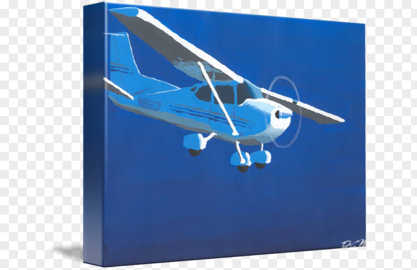Aircraft Light Aviation Cessna 172 Gallery Wrap PNG
