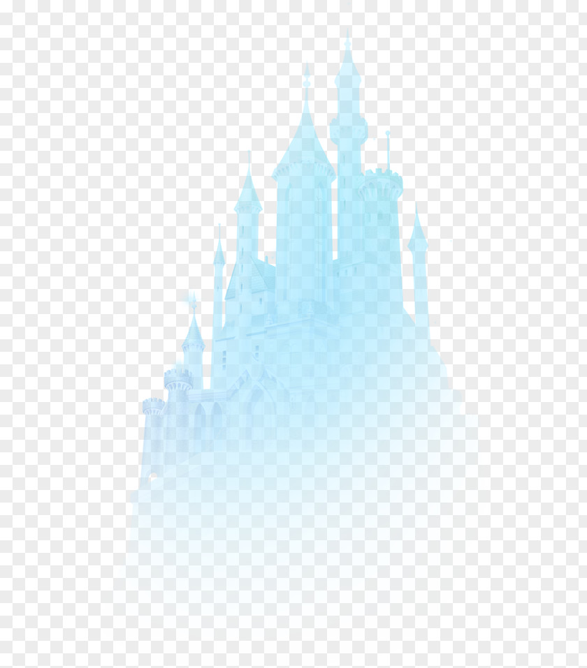 Disney Castle Creative Winter Download Pattern PNG