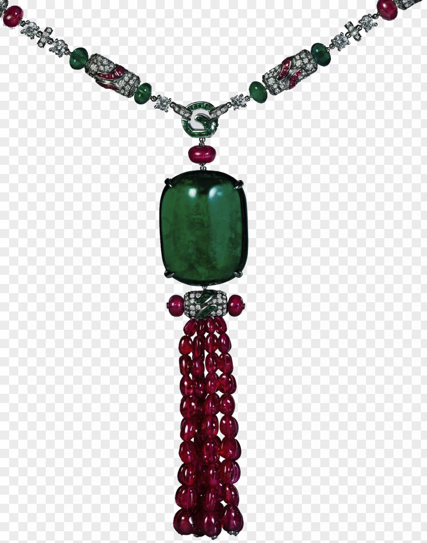 Ruby Necklace Earring Jewellery Diamond Cut Gemstone Bulgari PNG