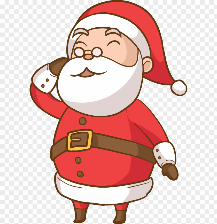 Santa Belt PNG