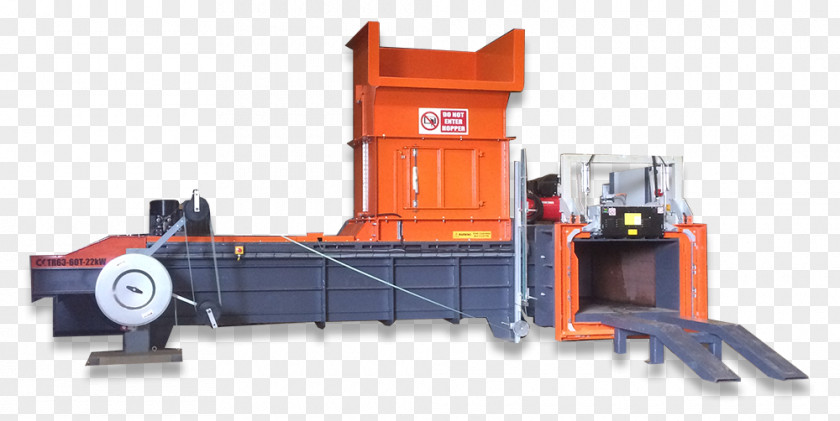 Automatic Waste Container Paper Baler Plastic Materials Recovery Facility PNG