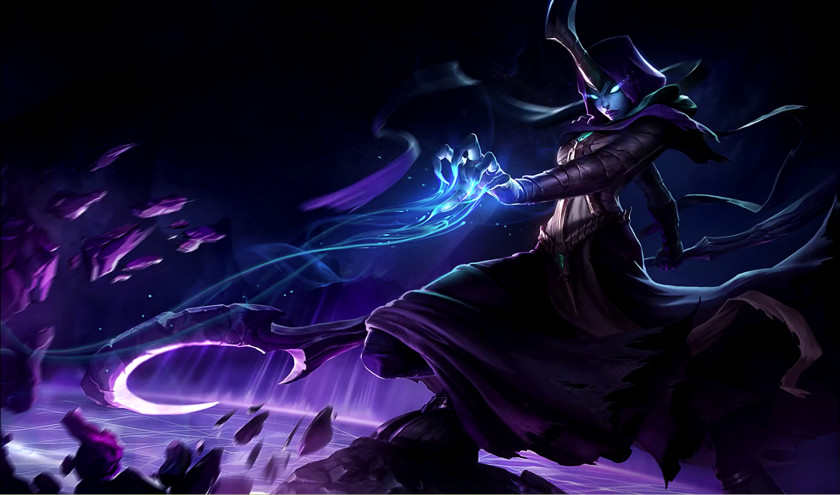 League Of Legends Summoner Death Reaper Desktop Wallpaper PNG