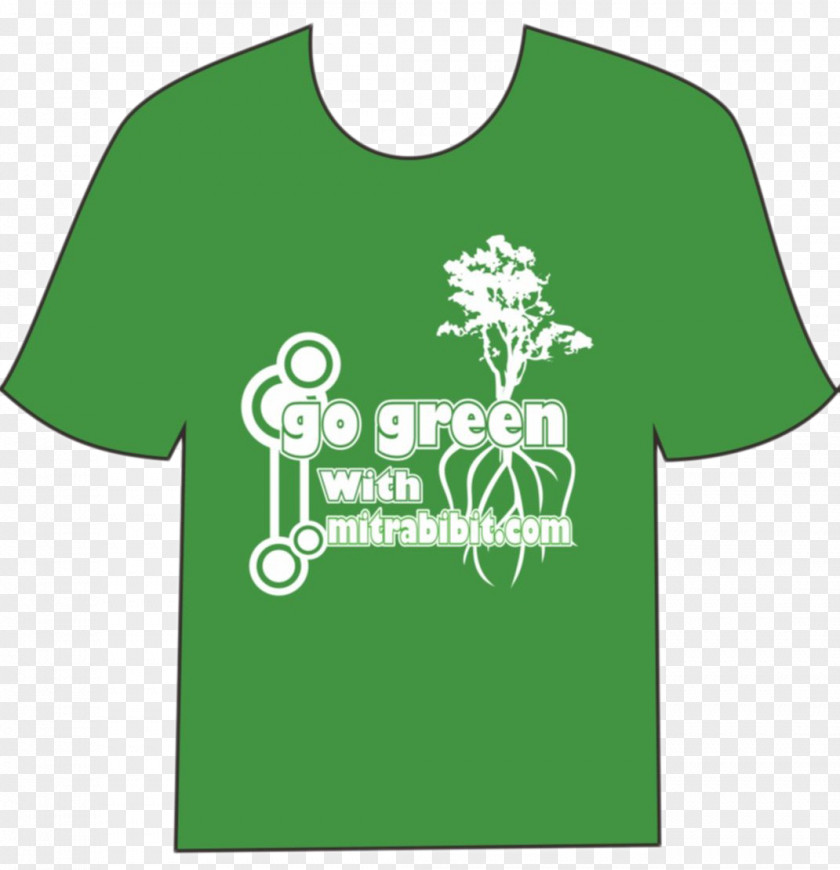 T-shirt Green Sleeve Tops PNG