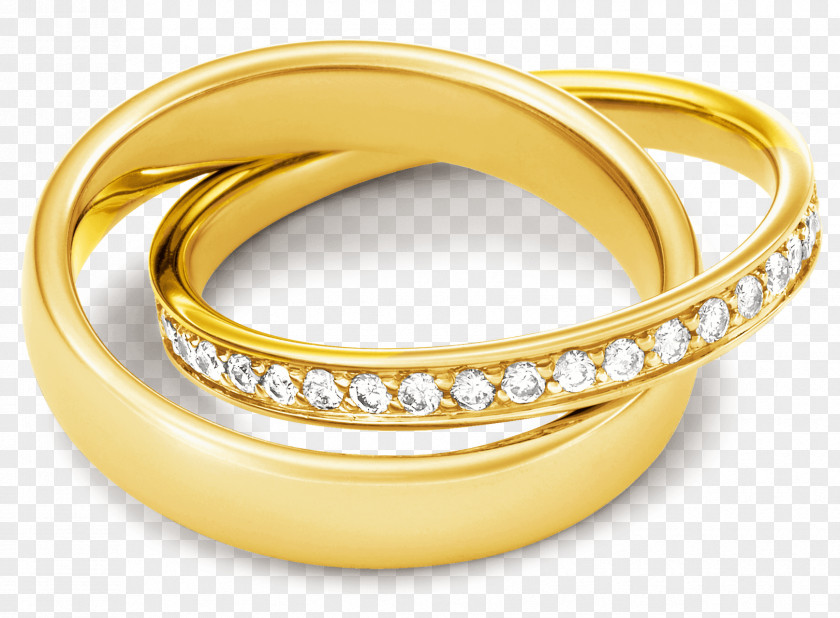 Wedding Ring Bangle Gold Jewellery PNG