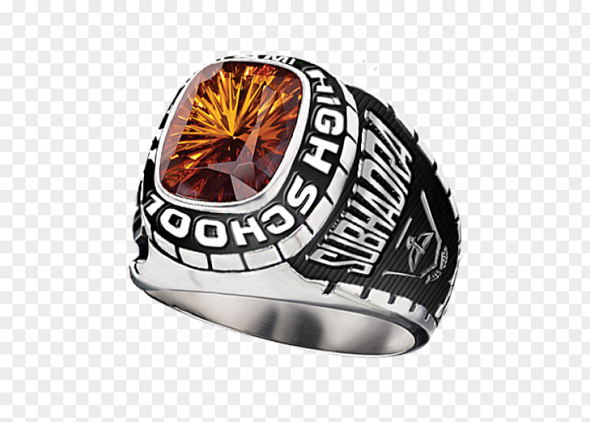 Graduation Ring Class Championship College Silver PNG