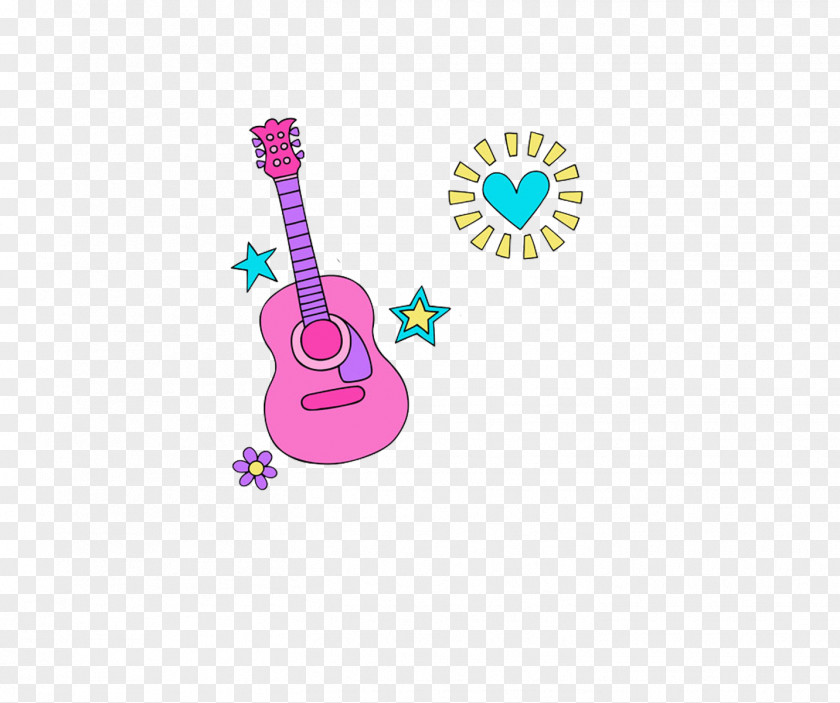 Guitar Star Clip Art PNG